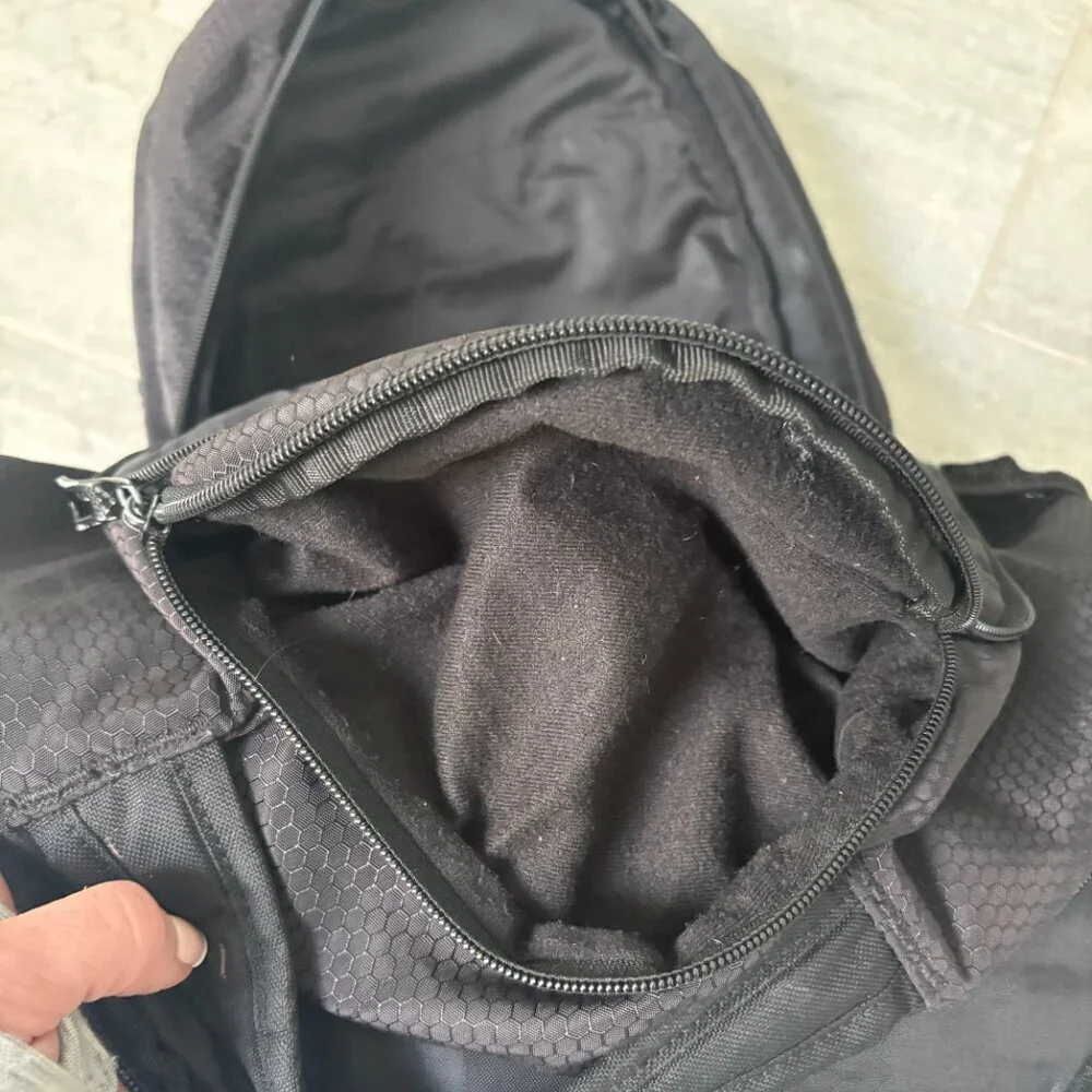 Adidas Unisex Backpack Lots of Pockets Computer Storage Black OS